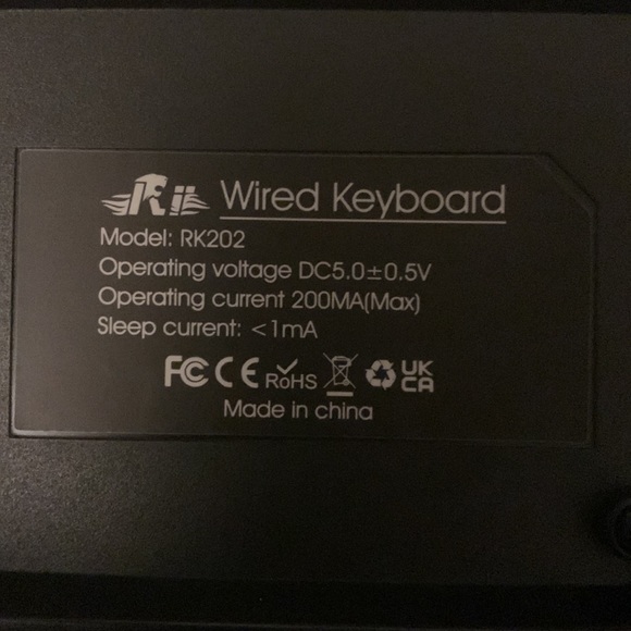 Rii RGB LED Wired Gaming Keyboard - Picture 6 of 6